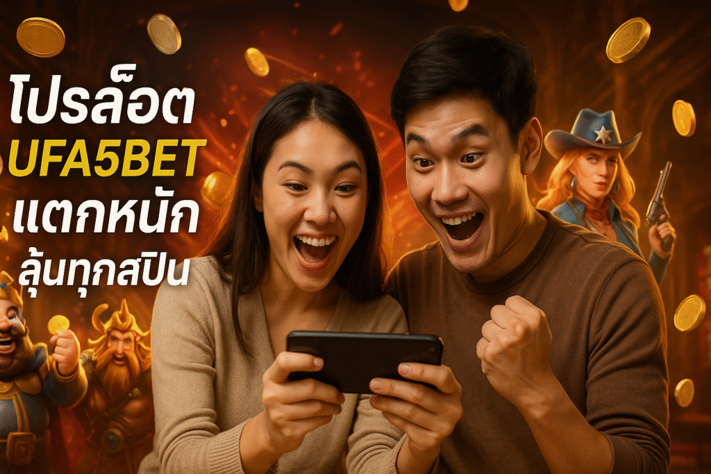 โปรสล็อต UFA5BET แตกหนัก ลุ้นทุกสปิน