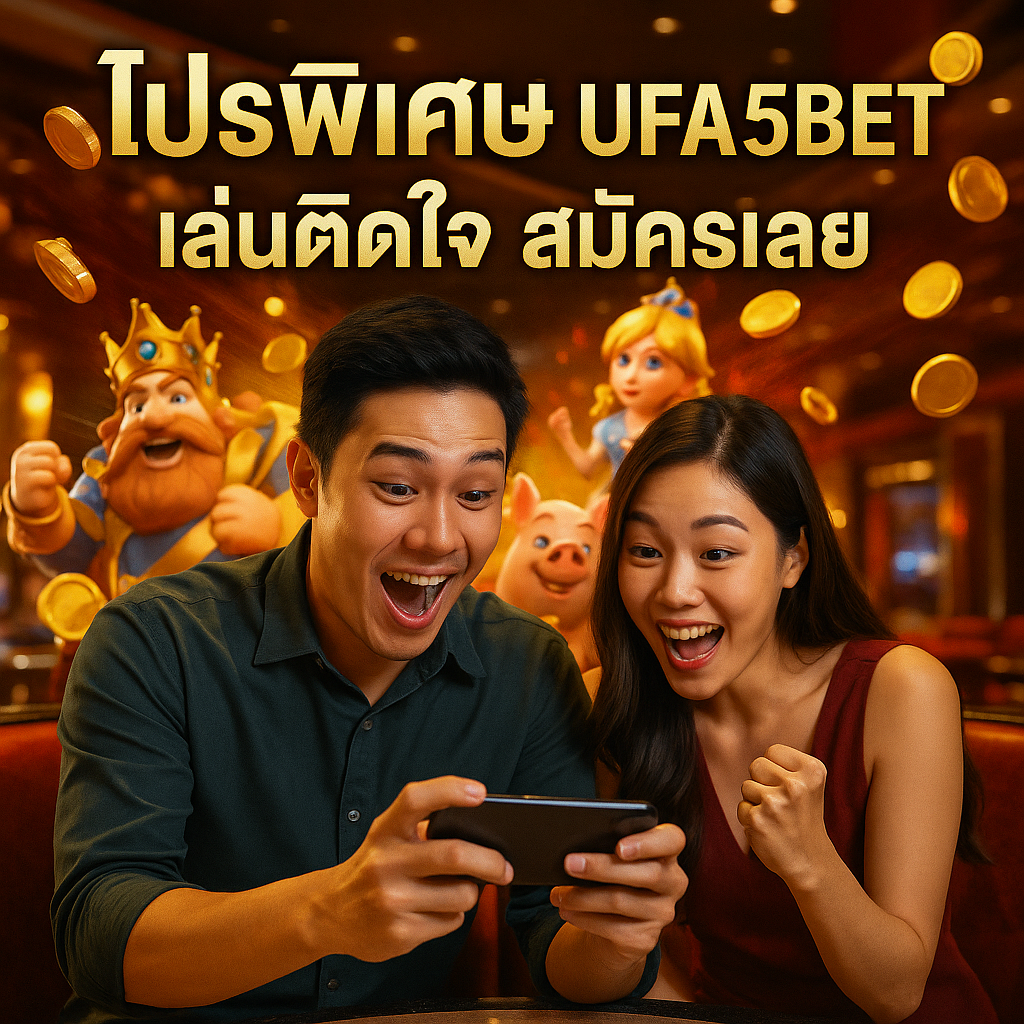 โปรพิเศษ UFA5BET เล่นติดใจ สมัครเลย
